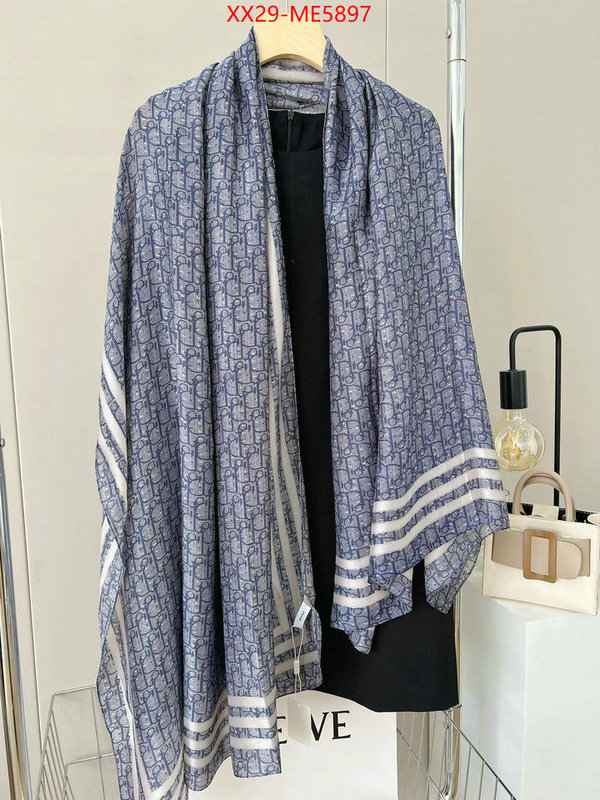 Scarf-Dior,luxury fake ID: ME5897,$: 29USD