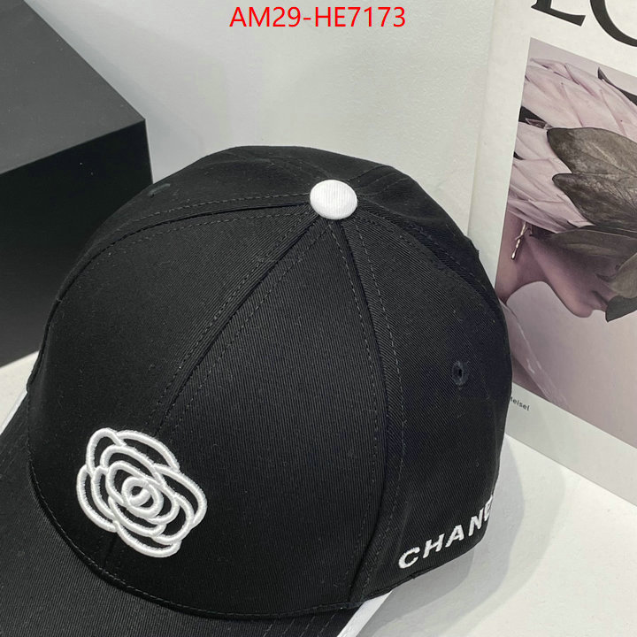 Cap (Hat)-Chanel,aaaaa+ class replica ID: HE7173,$: 29USD