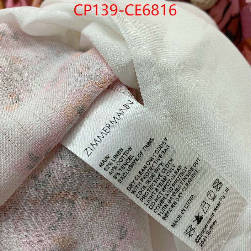 Clothing-Zimmermann,replica designer ID: CE6816,$: 139USD