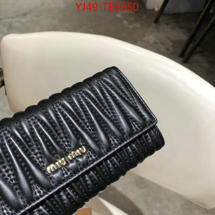 Miu Miu Bags(4A)-Wallet,best ID: TE6650,$: 49USD