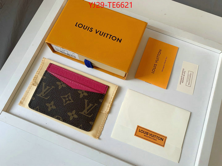 LV Bags(4A)-Wallet,sale outlet online ID: TE6621,$: 29USD