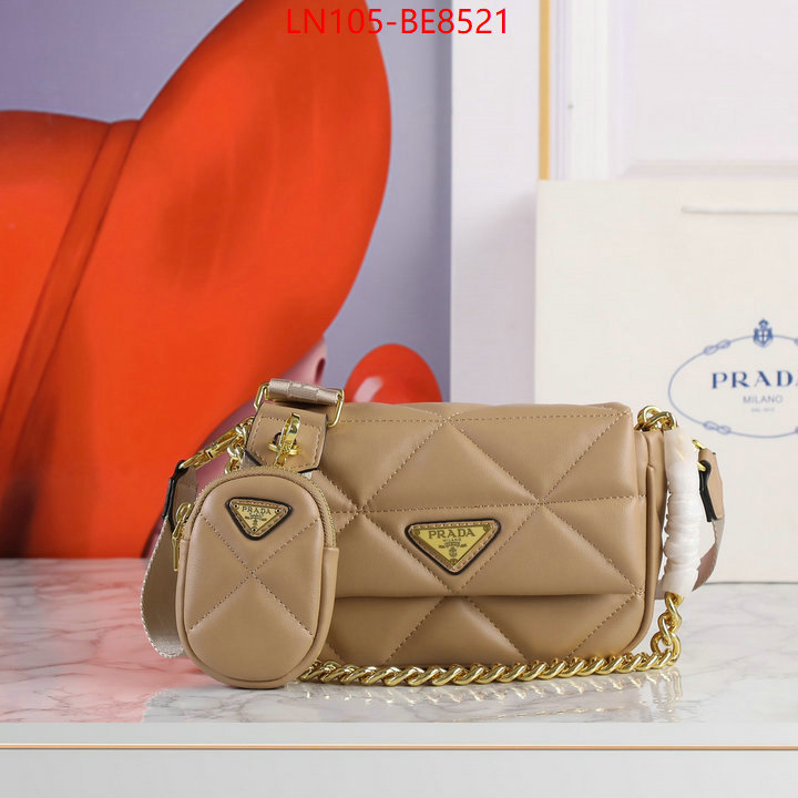 Prada Bags(4A)-Diagonal-,replica aaaaa+ designer ID: BE8521,$: 105USD