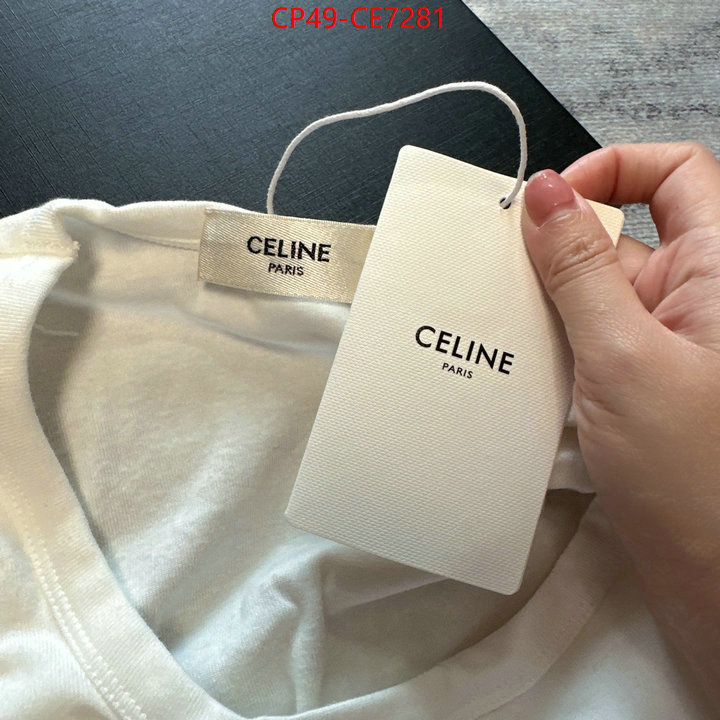 Clothing-Celine,top quality fake ID: CE7281,$: 49USD
