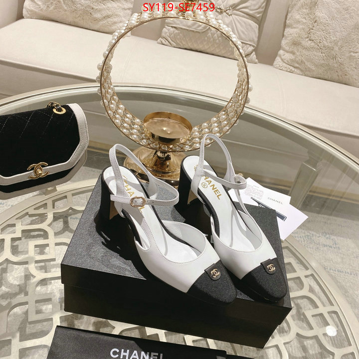 Women Shoes-Chanel,top designer replica ID: SE7459,$: 119USD