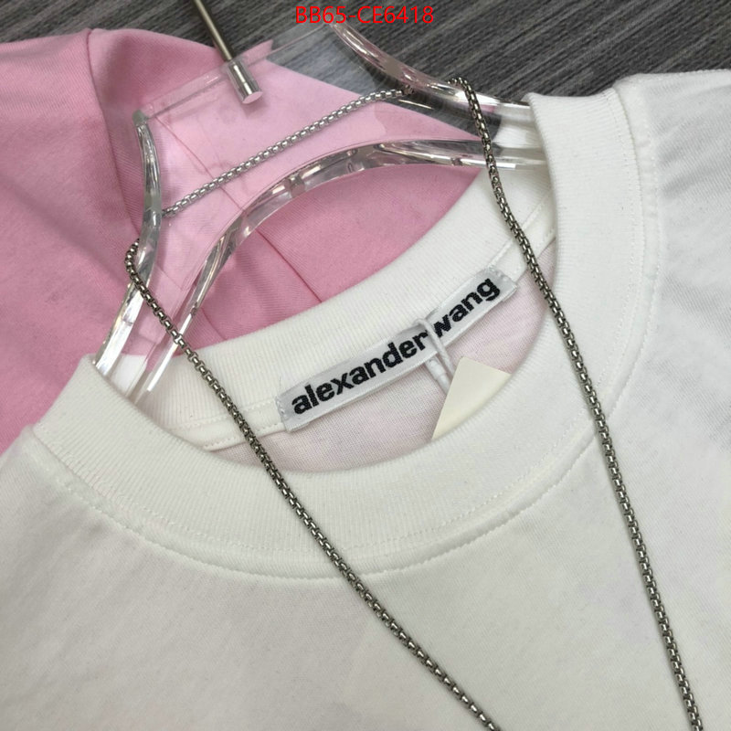 Clothing-Alexander Wang,high quality designer replica ID: CE6418,$: 65USD