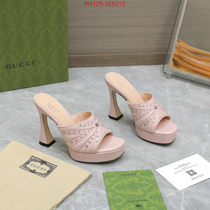 Women Shoes-Gucci,aaaaa replica ID: SE5215,$: 129USD