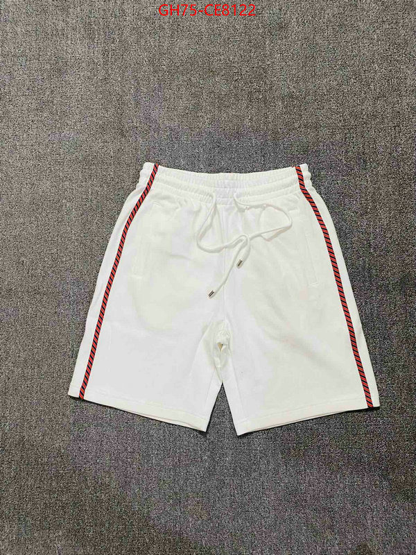 Clothing-Gucci,replica every designer ID: CE8122,$: 75USD