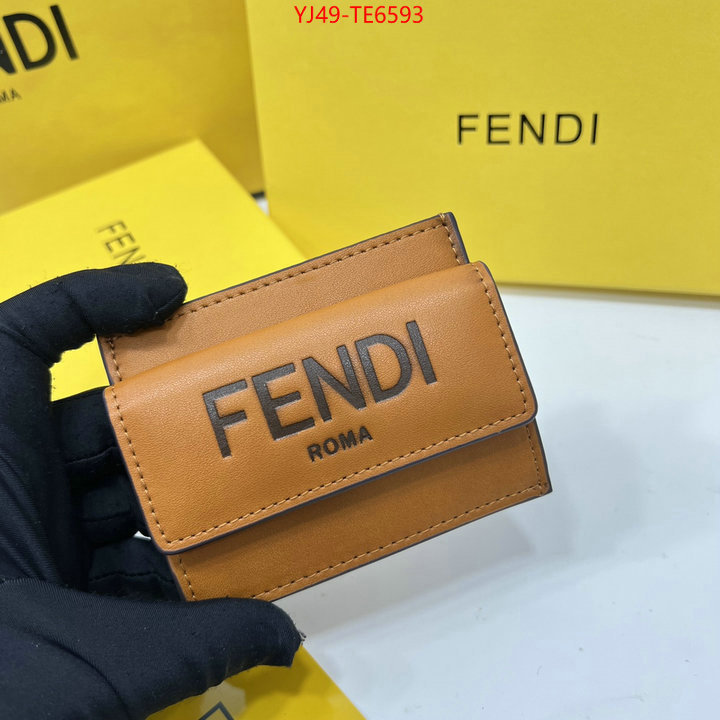 Fendi Bags(4A)-Wallet-,hot sale ID: TE6593,$: 49USD
