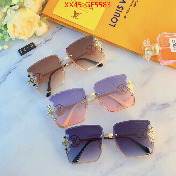 Glasses-LV,quality aaaaa replica ID: GE5583,$: 45USD