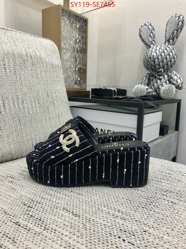 Women Shoes-Chanel,new designer replica ID: SE7455,$: 119USD