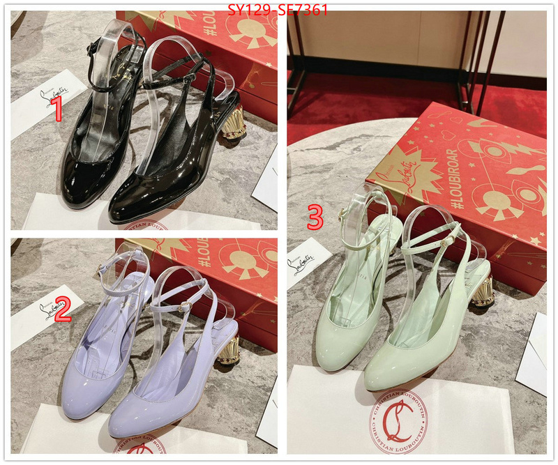 Women Shoes-Christian Louboutin,same as original ID: SE7361,$: 129USD