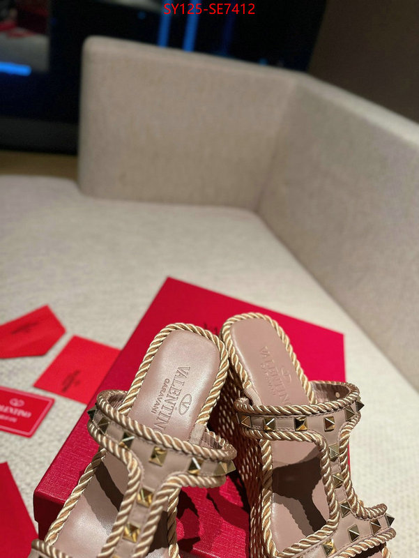 Women Shoes-Valentino,aaaaa+ class replica ID: SE7412,$: 125USD