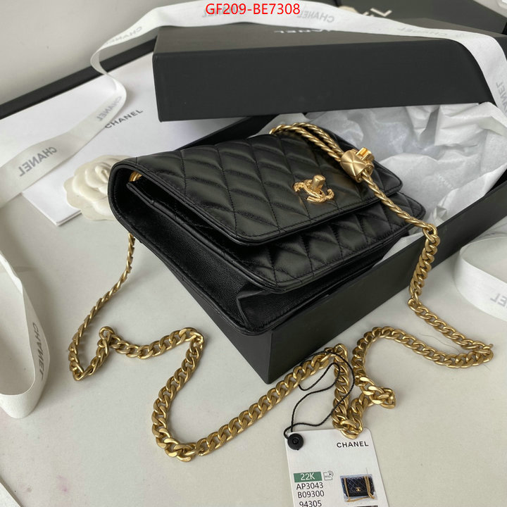 Chanel Bags(TOP)-Diagonal-,replica 2023 perfect luxury ID: BE7308,$: 209USD