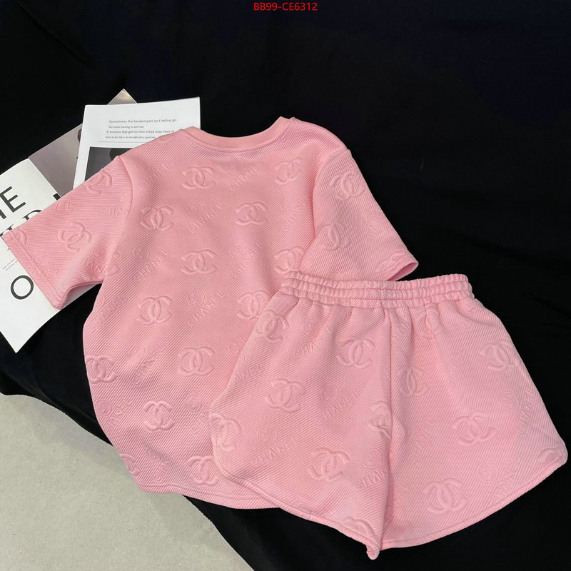 Clothing-Chanel,mirror quality ID: CE6312,$: 99USD