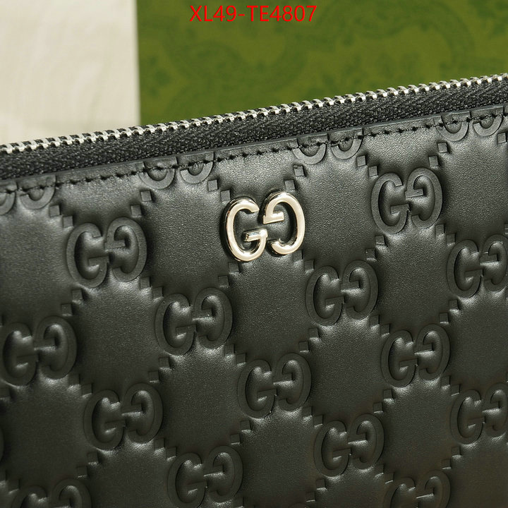 Gucci Bags(4A)-Wallet-,buying replica ID: TE4807,$: 49USD