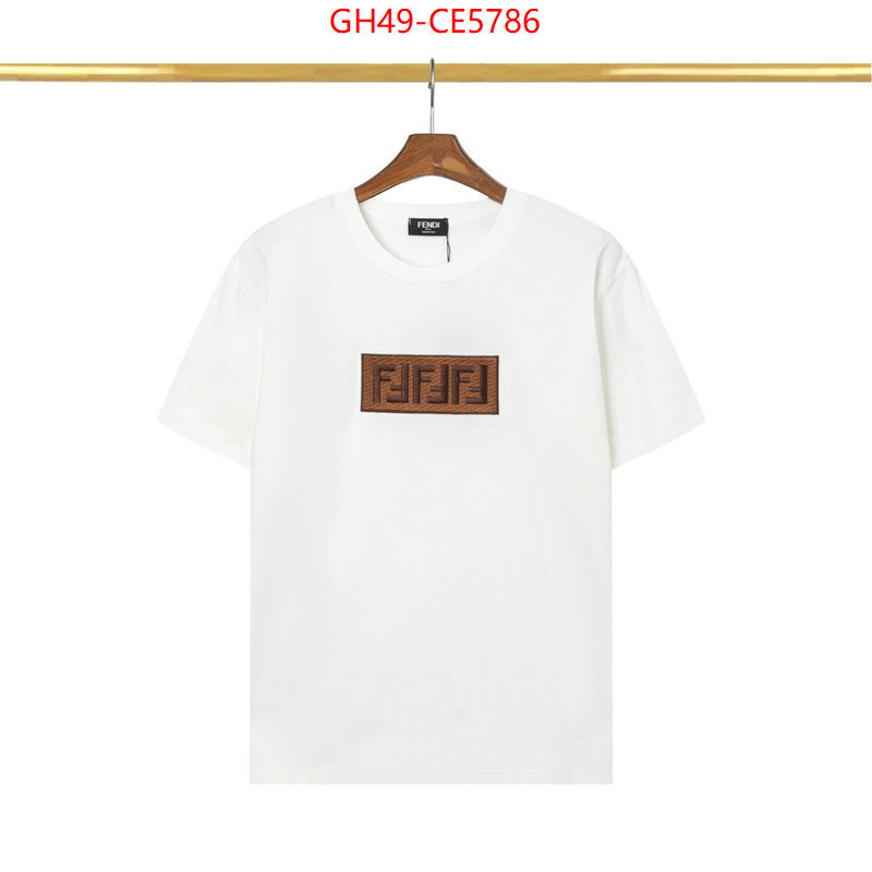Clothing-Fendi,exclusive cheap ID: CE5786,$: 49USD