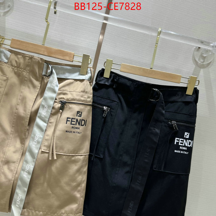 Clothing-Fendi,we provide top cheap aaaaa ID: CE7828,$: 125USD