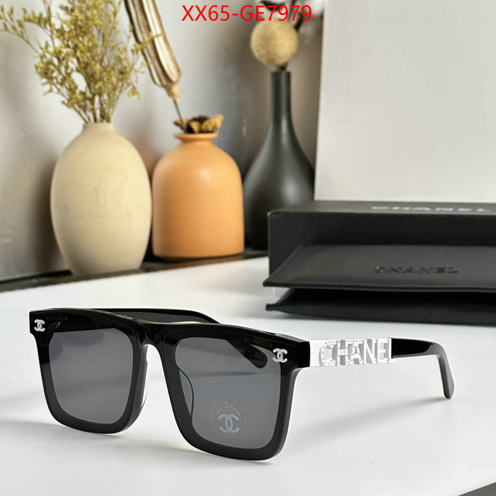 Glasses-Chanel,what's the best place to buy replica ID: GE7979,$: 65USD