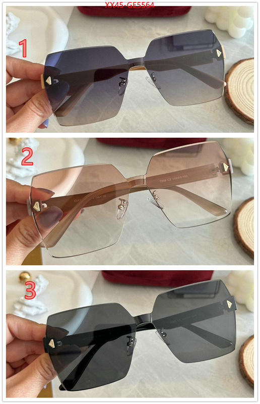 Glasses-Gucci,perfect quality ID: GE5564,$: 45USD