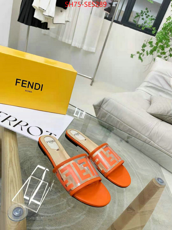 Women Shoes-Fendi,top quality fake ID: SE5289,