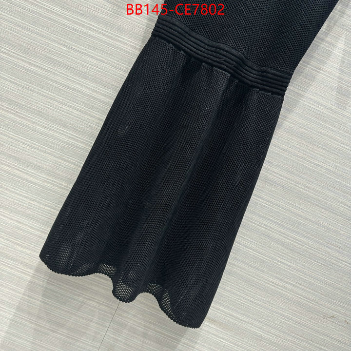 Clothing-Dior,top perfect fake ID: CE7802,$: 145USD