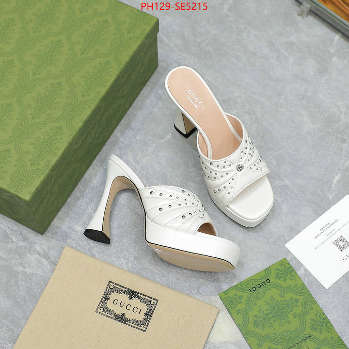 Women Shoes-Gucci,aaaaa replica ID: SE5215,$: 129USD