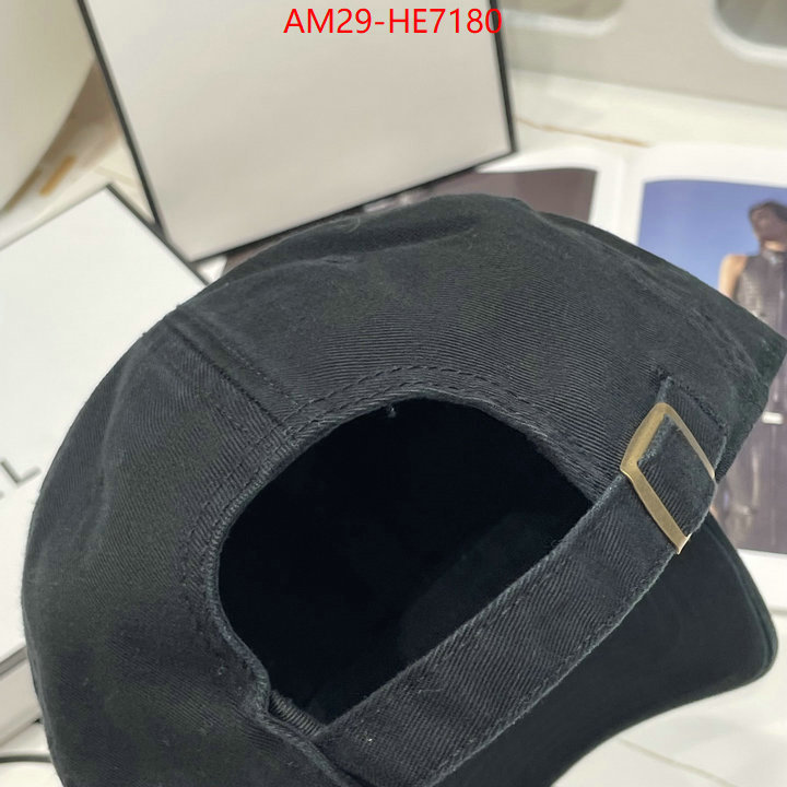 Cap (Hat)-Chanel,the highest quality fake ID: HE7180,$: 29USD