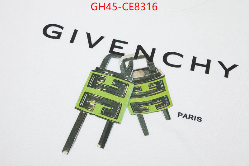 Clothing-Givenchy,luxury ID: CE8316,$: 45USD
