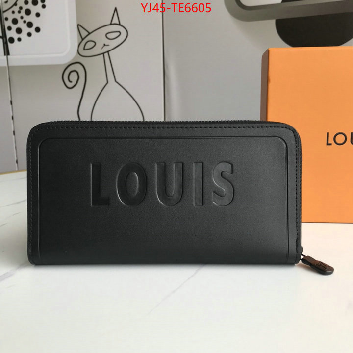 LV Bags(4A)-Wallet,what's best ID: TE6605,$: 45USD