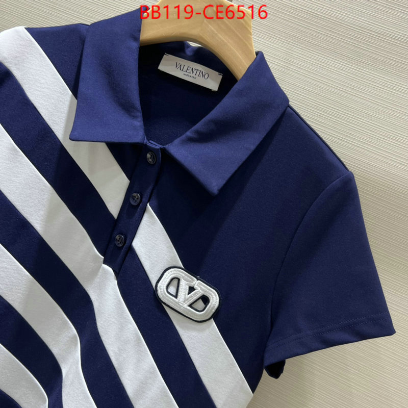 Clothing-Valentino,the quality replica ID: CE6516,$: 119USD