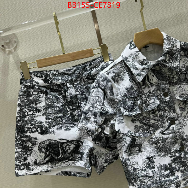 Clothing-Dior,replica how can you ID: CE7819,$: 155USD