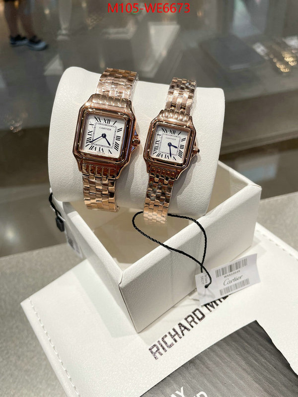 Watch(4A)-Cartier,fashion ID: WE6673,$: 105USD