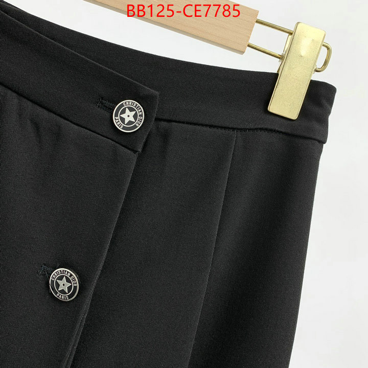 Clothing-Dior,best quality fake ID: CE7785,$: 125USD