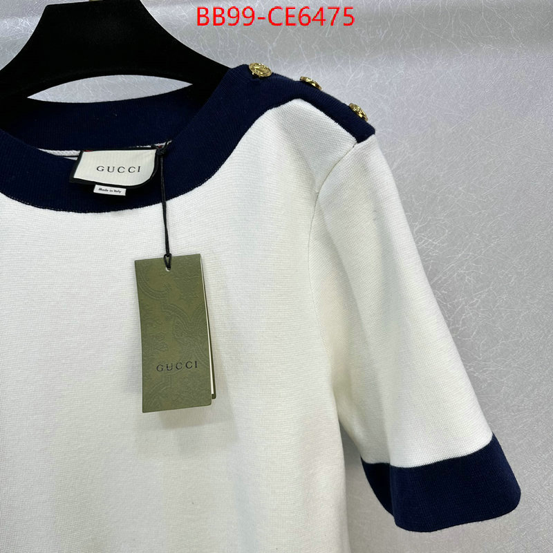 Clothing-Gucci,top ID: CE6475,$: 99USD