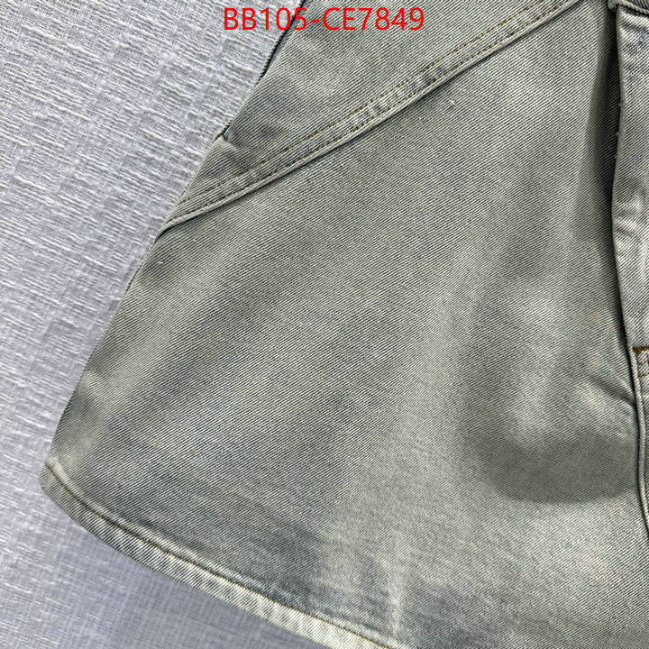 Clothing-Loewe,good quality replica ID: CE7849,$: 105USD
