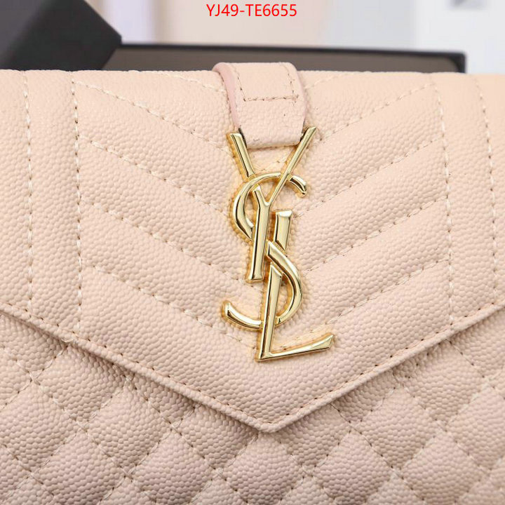YSL Bag(4A)-Wallet-,replica best ID: TE6655,$: 49USD