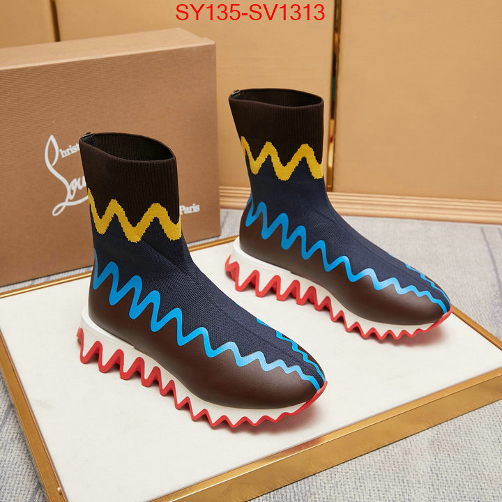 Men shoes-Christian Louboutin,designer fake ID: SV1313,$: 135USD