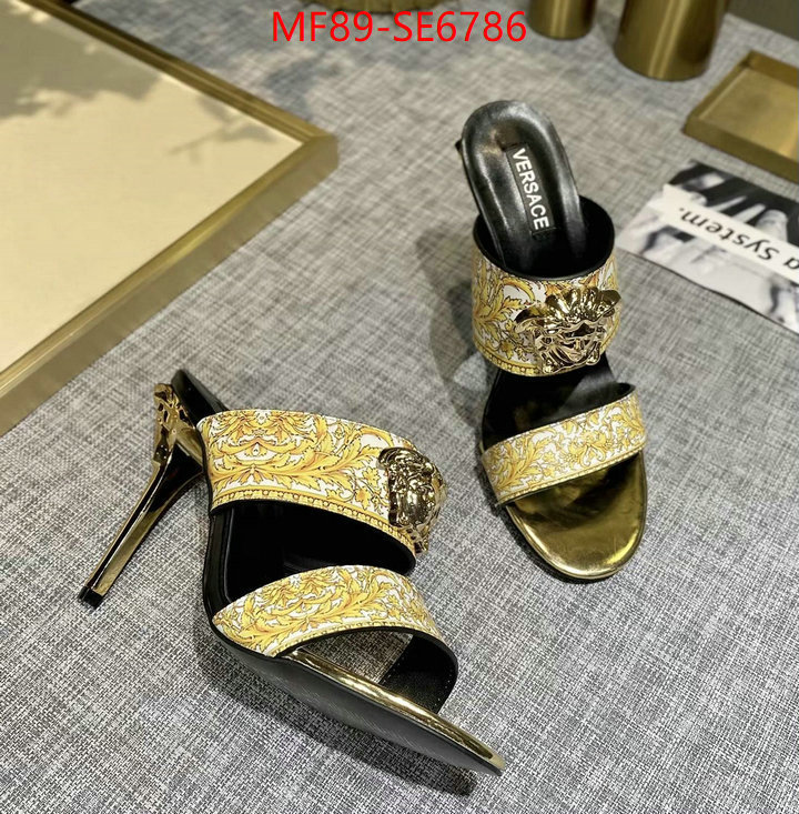 Women Shoes-Versace,replica aaaaa designer ID: SE6786,$: 89USD