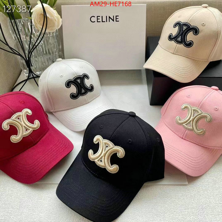 Cap (Hat)-Celine,website to buy replica ID: HE7168,$: 29USD