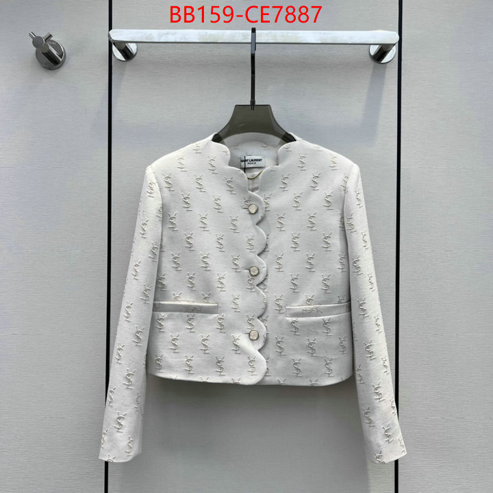 Clothing-YSL,designer wholesale replica ID: CE7887,$: 159USD