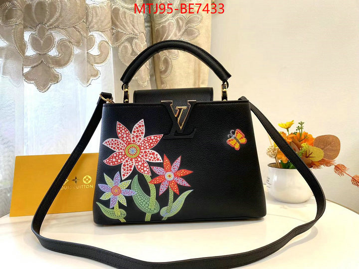 LV Bags(4A)-Handbag Collection-,replica shop ID: BE7433,$: 95USD