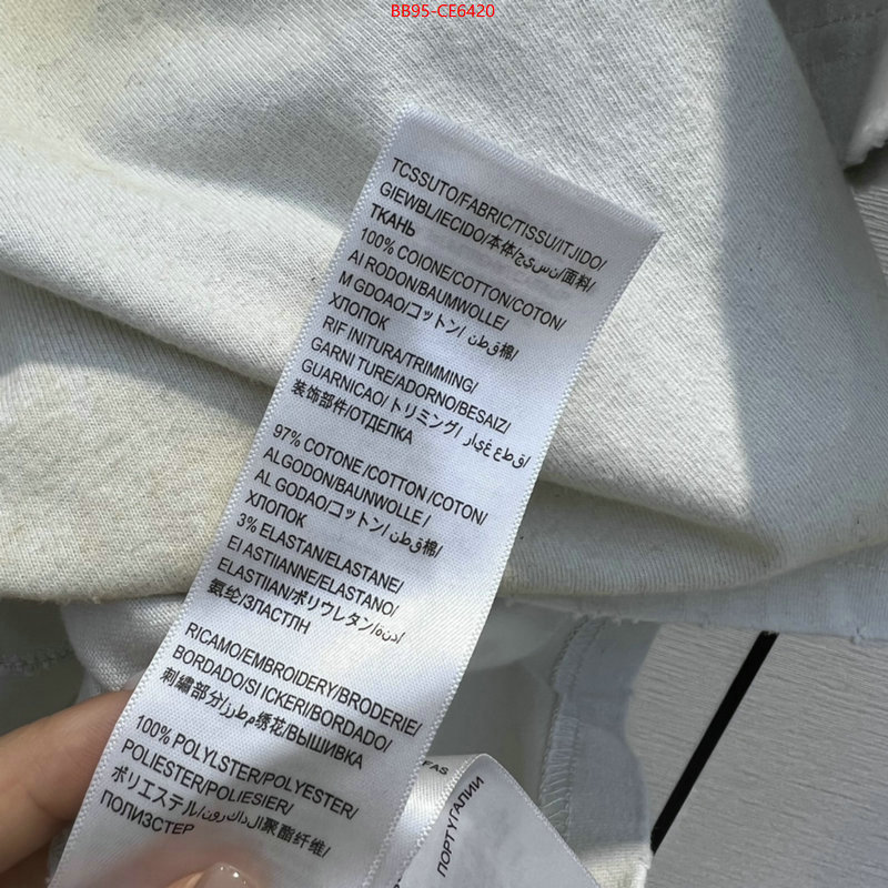 Clothing-Balenciaga,where to buy replicas ID: CE6420,$: 95USD