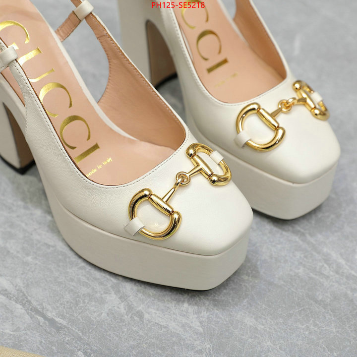 Women Shoes-Gucci,fashion replica ID: SE5218,$: 125USD