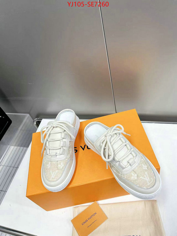 Women Shoes-LV,aaaaa+ replica designer ID: SE7260,$: 105USD