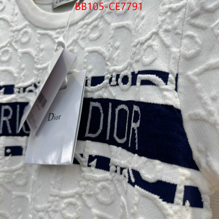 Clothing-Dior,every designer ID: CE7791,$: 105USD