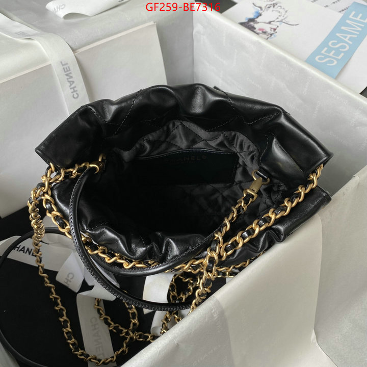 Chanel Bags(TOP)-Handbag-,hot sale ID: BE7316,$: 259USD