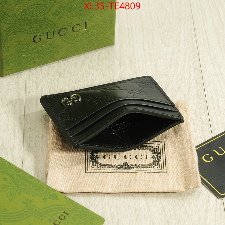 Gucci Bags(4A)-Wallet-,1:1 replica wholesale ID: TE4809,$: 35USD