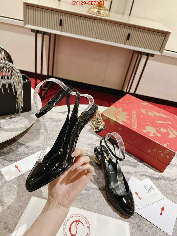 Women Shoes-Christian Louboutin,same as original ID: SE7361,$: 129USD