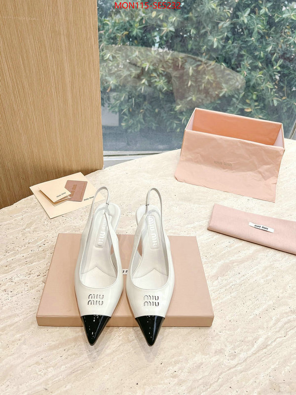 Women Shoes-Miu Miu,perfect ID: SE5232,$: 115USD