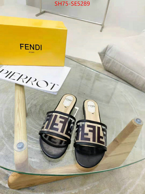 Women Shoes-Fendi,top quality fake ID: SE5289,